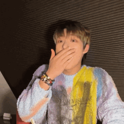 Ateez Mingi Disappeared GIF