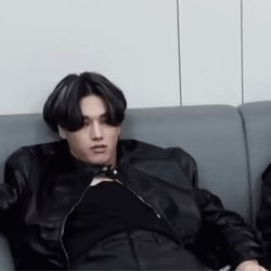 Ateez Woo Young Feeling Drained GIF
