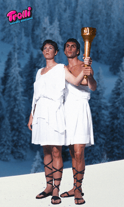 Athens Olympic Torch GIF