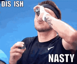 Athlete Bad Drink Yuck GIF