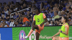 Athlete Enjoyed Warming Up Together GIF