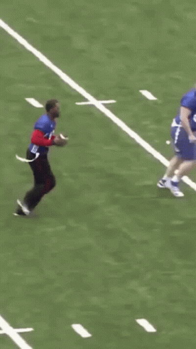 Athletes Ready To Run On Track With Yellow Blocks 6 5 1 GIF