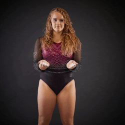 Athletic Girl Chalk Smash GIF
