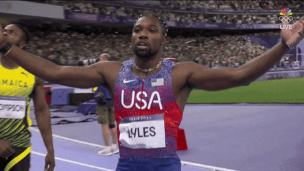 Athletics Noah Lyles Run GIF