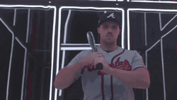 Atlanta Braves Adam Duvall Play Smart GIF