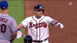 Atlanta Braves Austin Riley Chop On GIF