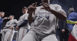 Atlanta Braves Guillermo Heredia Champion Shirt GIF
