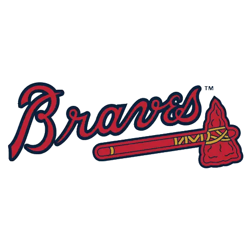 Atlanta Braves Red Axe Logo Sticker