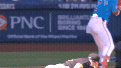 Atlanta Braves Vs Miami Marlins Baseball Game GIF