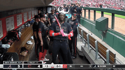 Atlanta Braves Vs Washington Nationals Baseball Game GIF