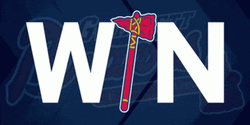 Atlanta Braves Win Chop World Series GIF