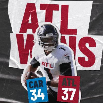 Atlanta Falcons 37 Vs Carolina Panthers 34 Post Game GIF