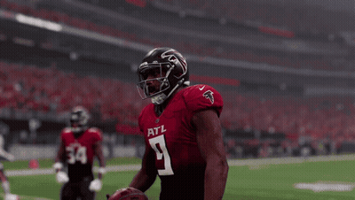 Atlanta Falcons Football Player Running GIF