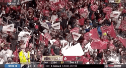 Atlanta Falcons Supporters Cheers For Team GIF
