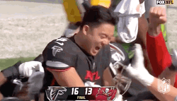 Atlanta Falcons Younghoe Koo Happy With Victory GIF