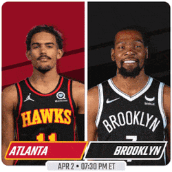 Atlanta Hawks Vs. Brooklyn Nets Pre Game GIF
