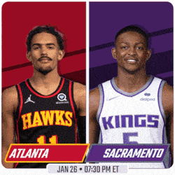 Atlanta Hawks Vs. Sacramento Kings Pre Game GIF