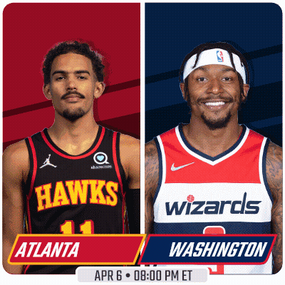 Atlanta Hawks Vs Washington Wizards April 6 GIF