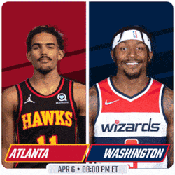 Atlanta Hawks Vs. Washington Wizards Pre Game GIF
