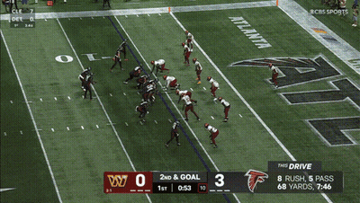 Atlanta Vs Washington Football Game GIF