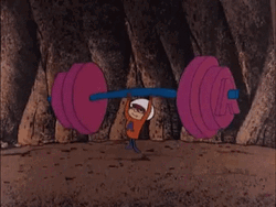 Atom Muscles Weight GIF