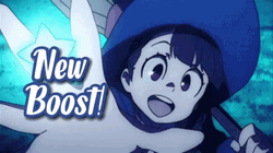 Atsuko Kagari New Boost GIF