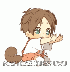 Attack On Titan Cute Anime Boy Eren Yeager GIF
