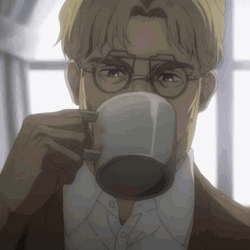 Attack On Titan Zeke With Coffee