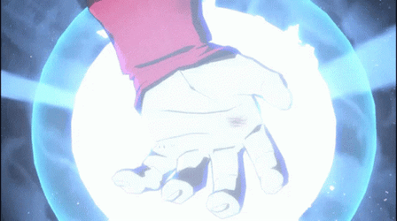 Attacking Bardock GIF