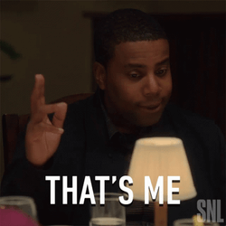 Attendance That's Me Kenan Thompson SNL GIF