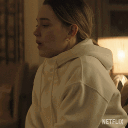 Attractive Girl Tensed Breathing GIF