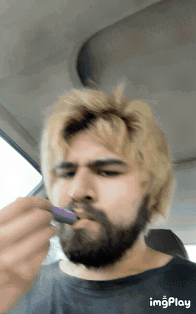 Attractive Hairstyle Men 2023 GIF