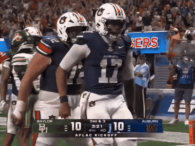 Auburn vs Baylor Football Game