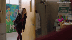 Auctioneer Arrival At Silent Auction GIF