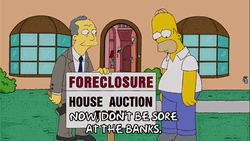 Auctioneer Auctioned Ned Flanders House GIF