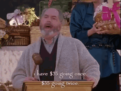 Auctioneer Continuously Bid Calling GIF