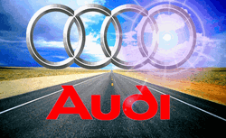 Audi Flashing Logo