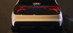Audi Red Tail Lights