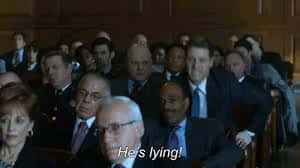 Audience Screaming He's A Liar GIF