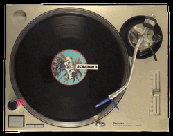 Audio Vinyl Scratching GIF