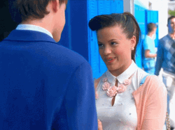 Audrey Descendants Light Kiss GIF