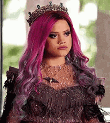 Audrey Descendants Looking Around GIF