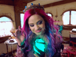 Audrey Descendants Smiling GIF