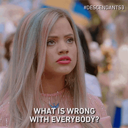 Audrey Descendants What Is Wrong GIF