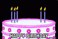 August Birthday Man Popping Out GIF