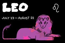 August Zodiac Sign GIF