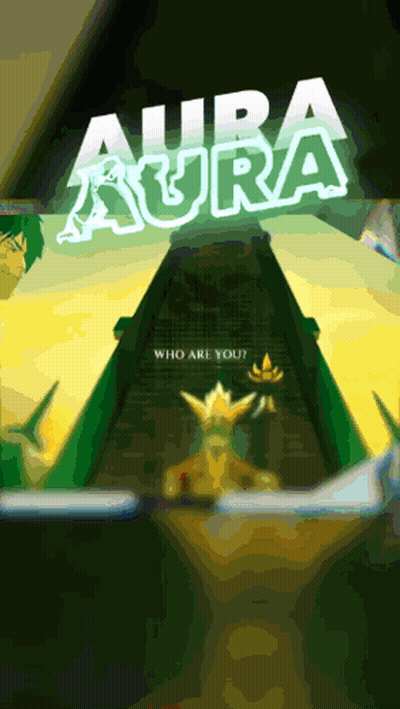 Aura Aura Poster With Pyramid GIF