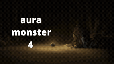 Aura Monster 4 Crawling In Dark GIF