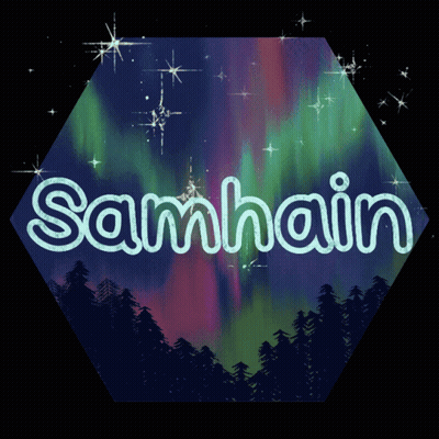 Aurora Borealis Drawing With Samhain GIF
