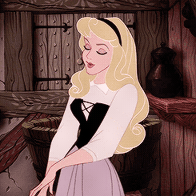 Aurora Sleeping Beauty Standing GIF